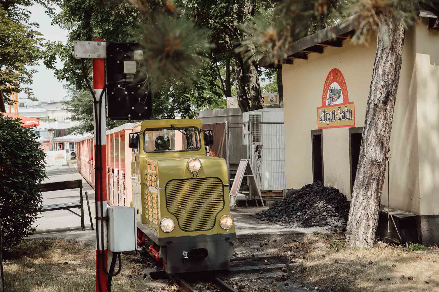 Eisenbahn für Kinder im Wiener Prater